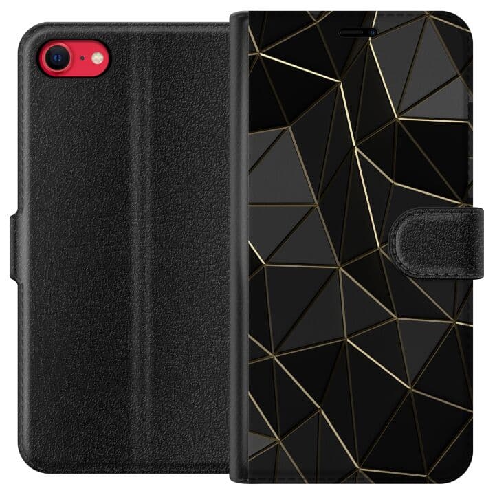 Apple iPhone 7 Plånboksfodral Midnight