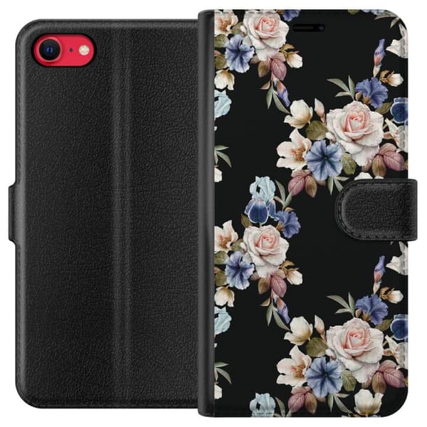 Apple iPhone 7 Lommeboketui Blomstre