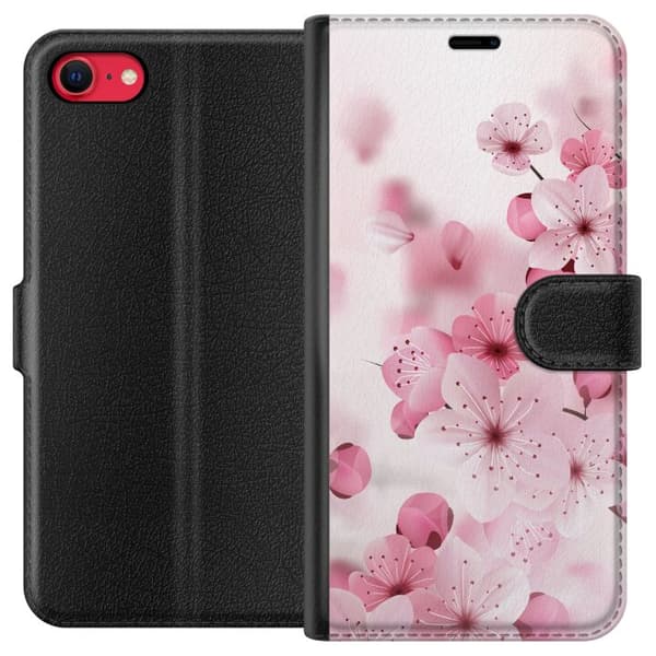 Apple iPhone 7 Plånboksfodral Cherry Blossom