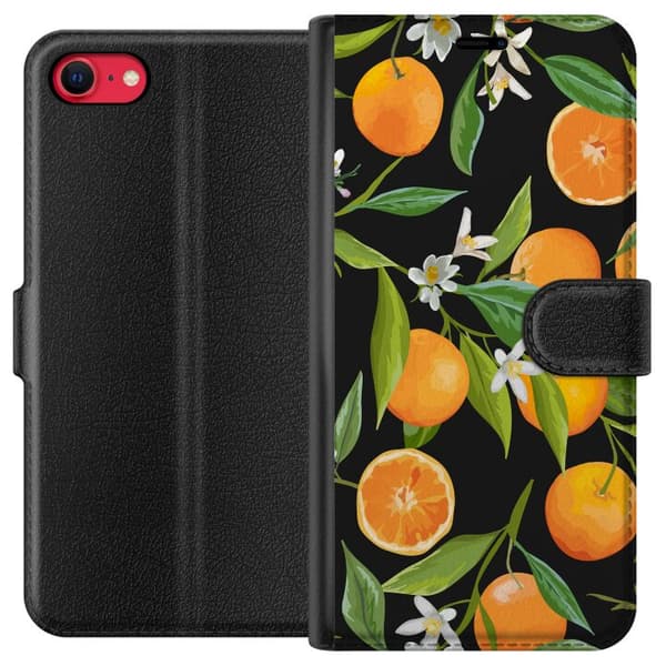 Apple iPhone 7 Plånboksfodral Orange Juice