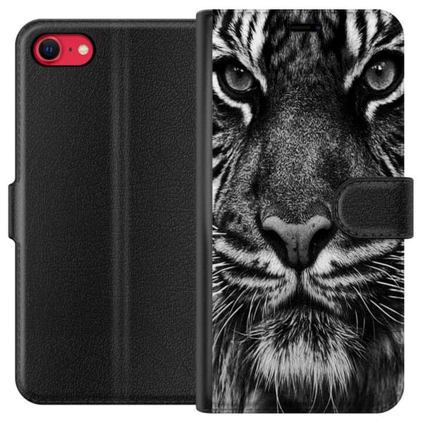 Apple iPhone 7 Lommeboketui Tiger