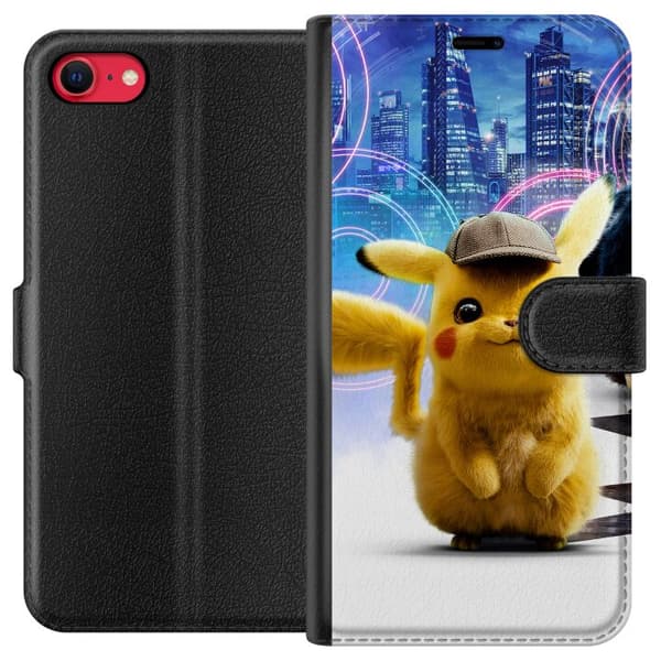 Apple iPhone 7 Plånboksfodral Detective Pikachu - Pikachu
