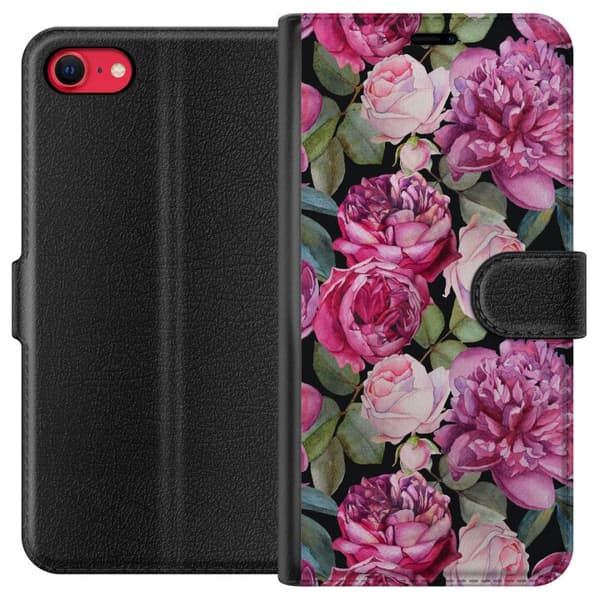 Apple iPhone 7 Tegnebogsetui Blomster