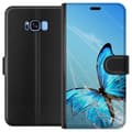 Miniatyrbillede 1 af 3: Samsung Galaxy S8 Tegnebogsetui Sommerfugl