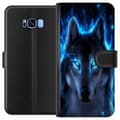 Miniatyrbillede 1 af 3: Samsung Galaxy S8 Tegnebogsetui Ulve