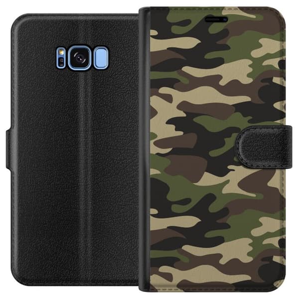 Samsung Galaxy S8 Plånboksfodral Military