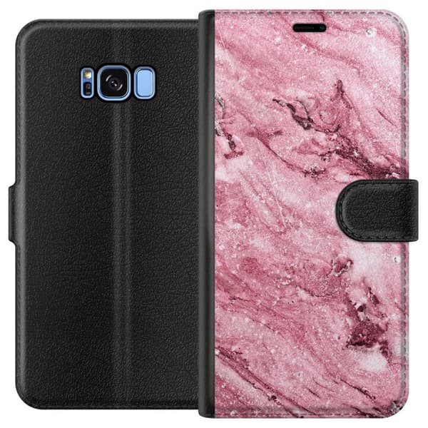 Samsung Galaxy S8 Plånboksfodral Glitter Marble