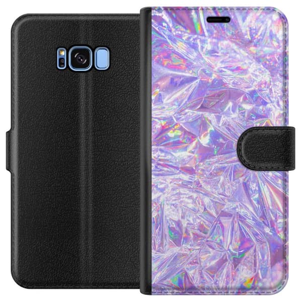 Samsung Galaxy S8 Plånboksfodral Holographic Diamonds