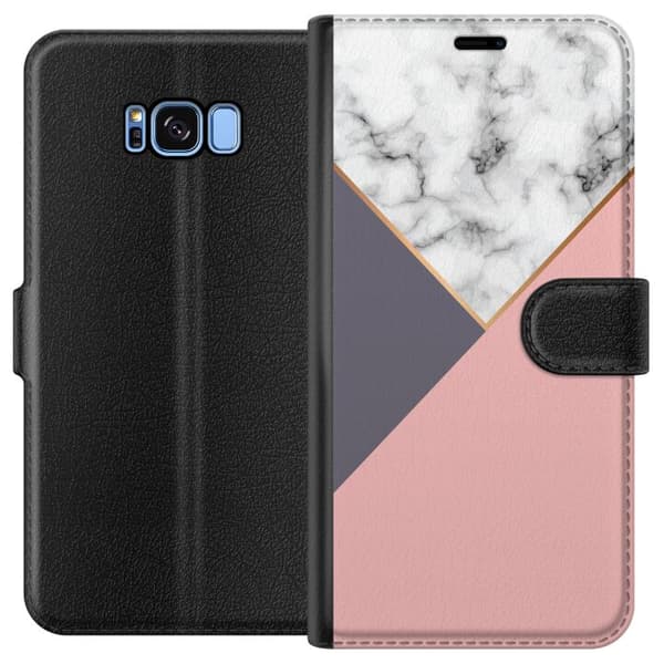 Samsung Galaxy S8 Plånboksfodral Marble Cut
