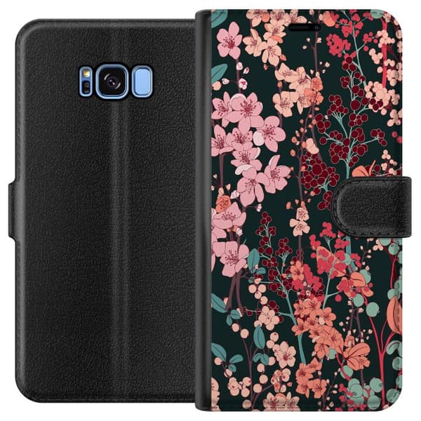 Samsung Galaxy S8 Plånboksfodral Herbaceous Retro