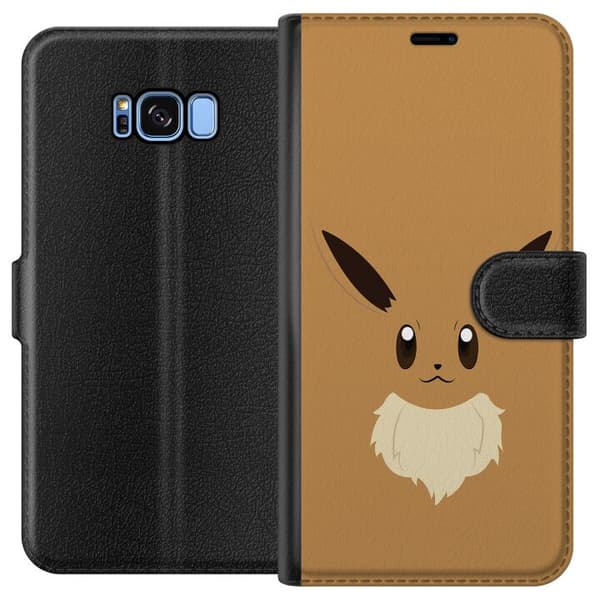 Samsung Galaxy S8 Tegnebogsetui Pokémon - Eevee