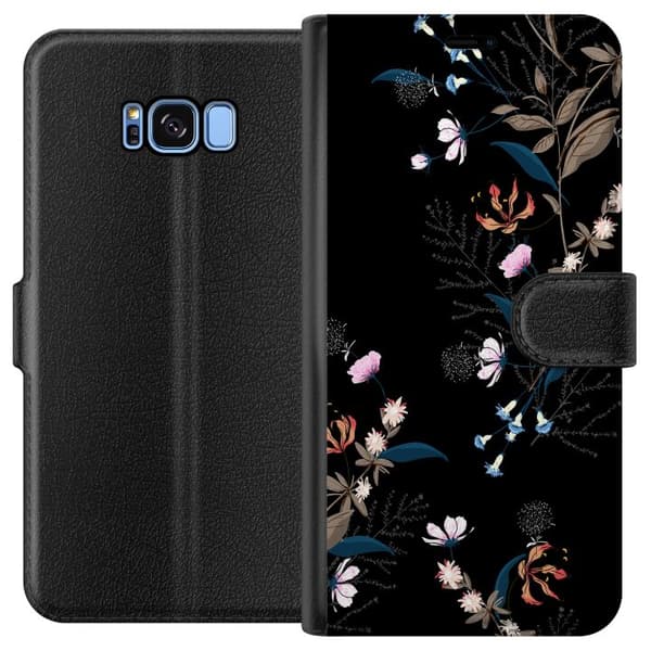Samsung Galaxy S8 Plånboksfodral Blommor