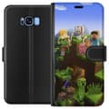Miniatyrbillede 1 af 3: Samsung Galaxy S8 Tegnebogsetui MineCraft