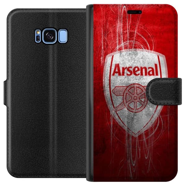 Samsung Galaxy S8 Tegnebogsetui Arsenal