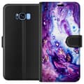 Pikkukuva 1 / 3: Samsung Galaxy S8 Lompakkokotelo Lila