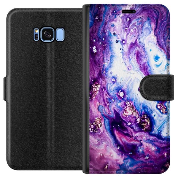Samsung Galaxy S8 Lommeboketui Lilakt