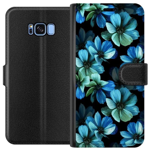Samsung Galaxy S8 Plånboksfodral Blommor