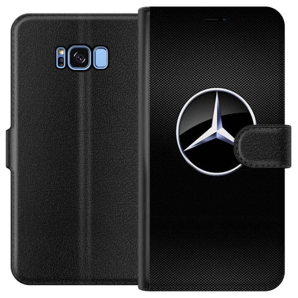 Samsung Galaxy S8 Tegnebogsetui Mercedes