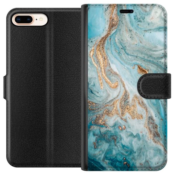 Apple iPhone 7 Plus Lommeboketui Magisk Marmor