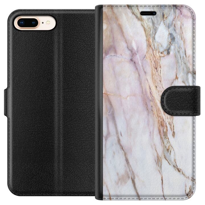 Apple iPhone 7 Plus Plånboksfodral Marmor
