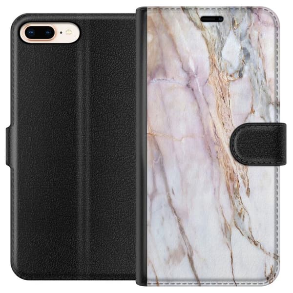 Apple iPhone 7 Plus Lompakkokotelo Marmori