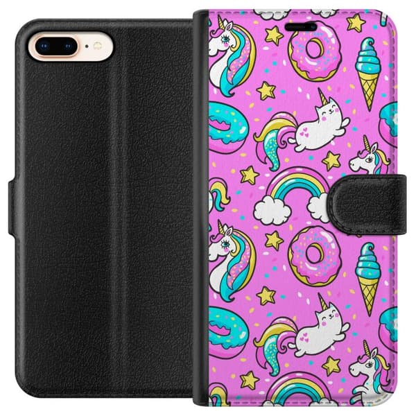 Apple iPhone 7 Plus Lommeboketui Unicorn