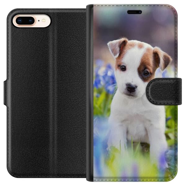 Apple iPhone 7 Plus Lompakkokotelo Koira