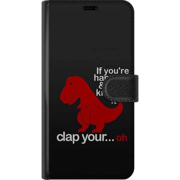 Samsung Galaxy S10 Lommeboketui Dinosaur