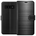 Miniatyrbilde 1 av 3: Samsung Galaxy S10 Lommeboketui Børstet Metalle