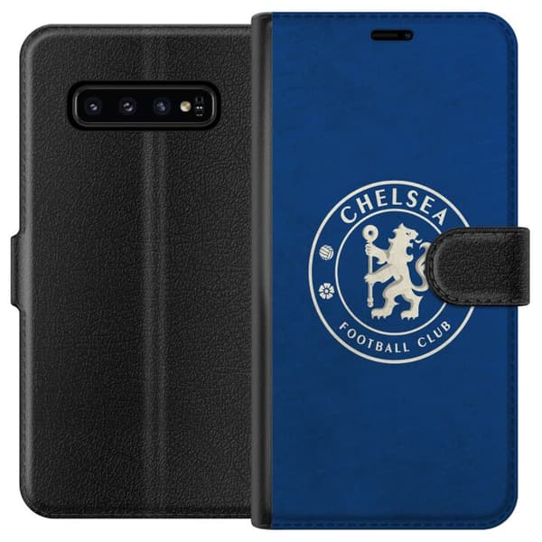 Samsung Galaxy S10 Tegnebogsetui Chelsea Fodboldklub