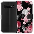 Pikkukuva 1 / 3: Samsung Galaxy S10 Lompakkokotelo Kukkaista kukintaa