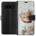 Pikkukuva 1 / 3: Samsung Galaxy S10 Lompakkokotelo Kissa