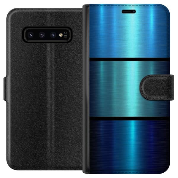 Samsung Galaxy S10 Lompakkokotelo Sininen