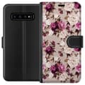 Miniatyrbilde 1 av 3: Samsung Galaxy S10 Lommeboketui Blomster