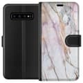 Miniatyrbilde 1 av 3: Samsung Galaxy S10 Lommeboketui Marmor