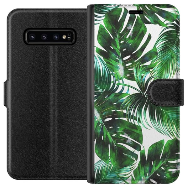 Samsung Galaxy S10 Lompakkokotelo Lehti