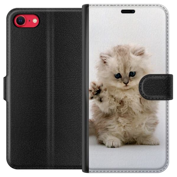Apple iPhone 8 Lommeboketui Katt