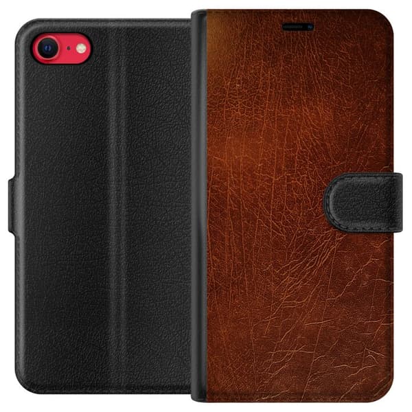 Apple iPhone 8 Lommeboketui Lær
