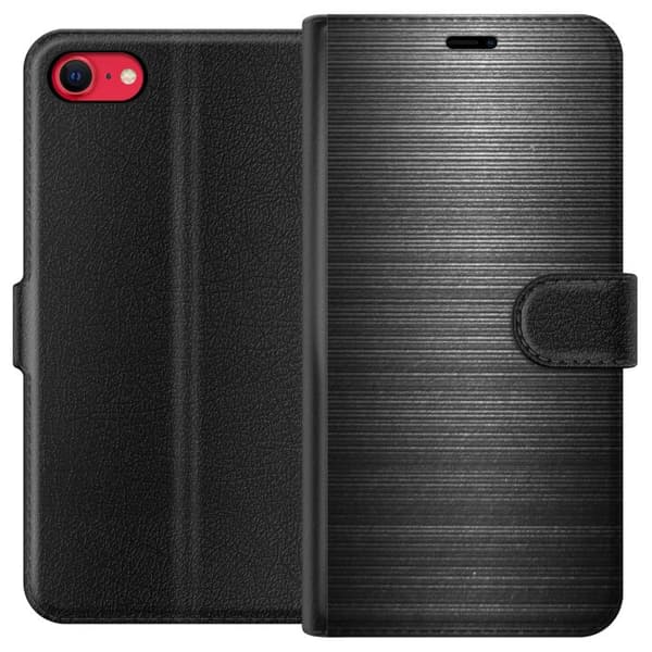Apple iPhone 8 Lompakkokotelo Metallinen
