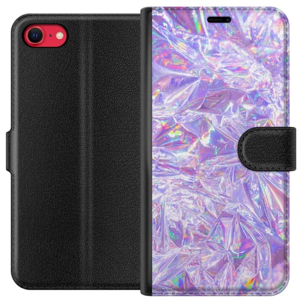 Apple iPhone 8 Plånboksfodral Holographic Diamonds