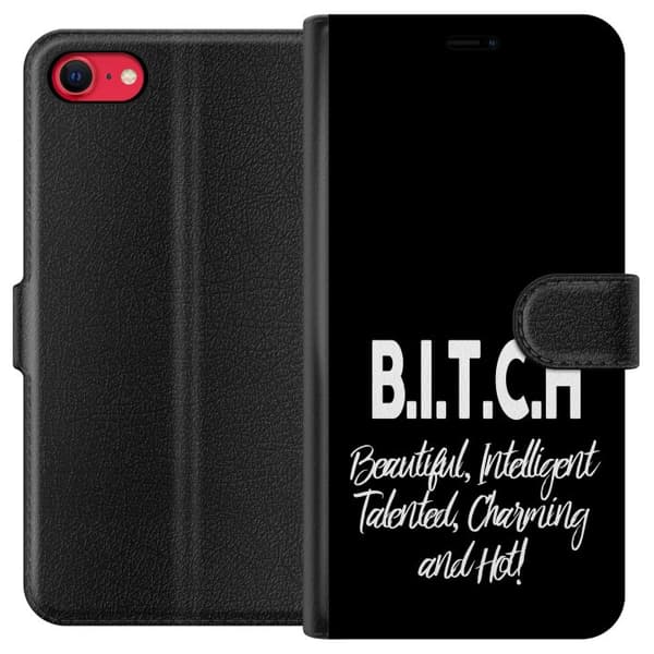 Apple iPhone 8 Lommeboketui Tekst