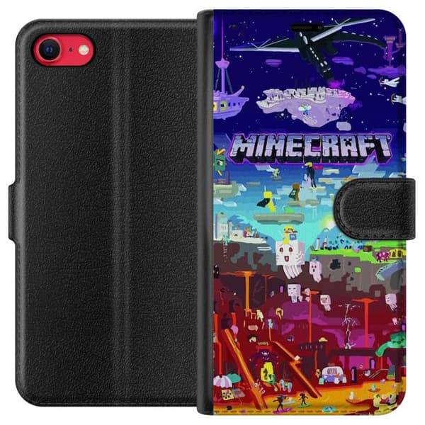 Apple iPhone 8 Lommeboketui MineCraft