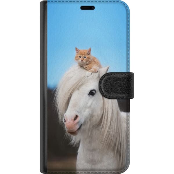 Apple iPhone 8 Tegnebogsetui Hest & Kat
