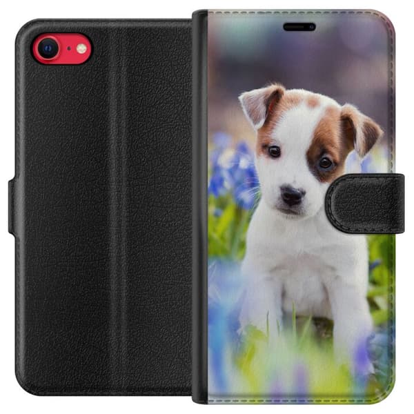 Apple iPhone 8 Tegnebogsetui Hund
