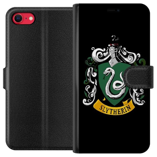 Apple iPhone 8 Lompakkokotelo Harry Potter - Slytherin