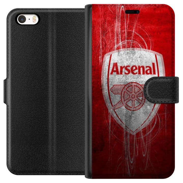Apple iPhone 5 Plånboksfodral Arsenal