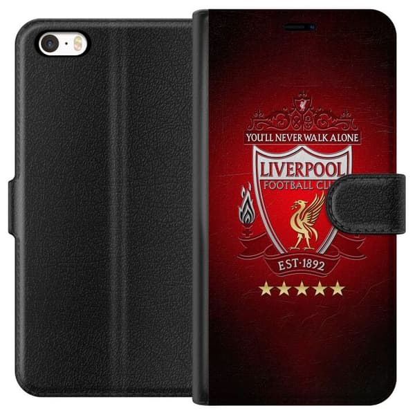 Apple iPhone 5 Tegnebogsetui YNWA Liverpool