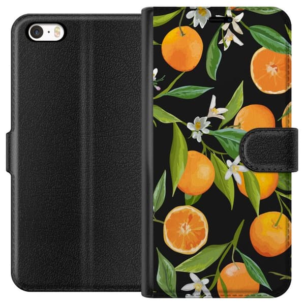 Apple iPhone 5 Tegnebogsetui Appelsinjuice