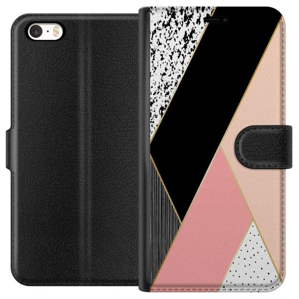 Apple iPhone 5 Tegnebogsetui Mønster