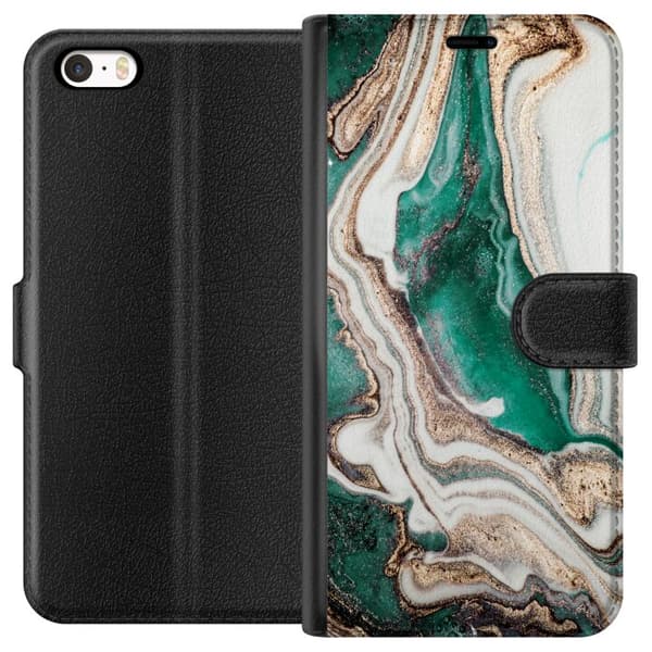 Apple iPhone 5 Tegnebogsetui Mønster
